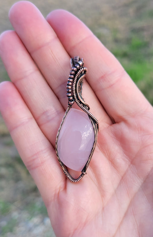 Rose Quartz Pendant