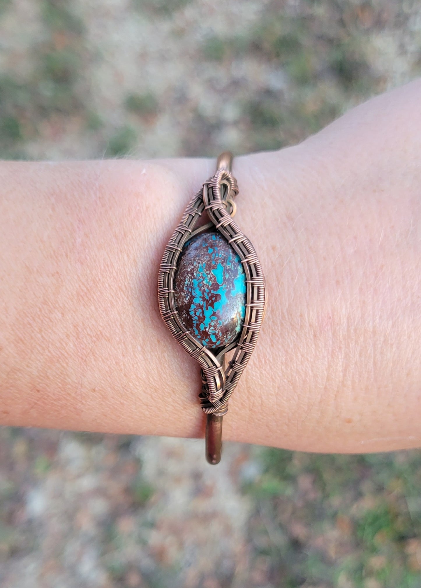 Tibetan Turquoise Cuff