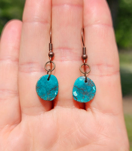 Hubei Turquoise Earrings