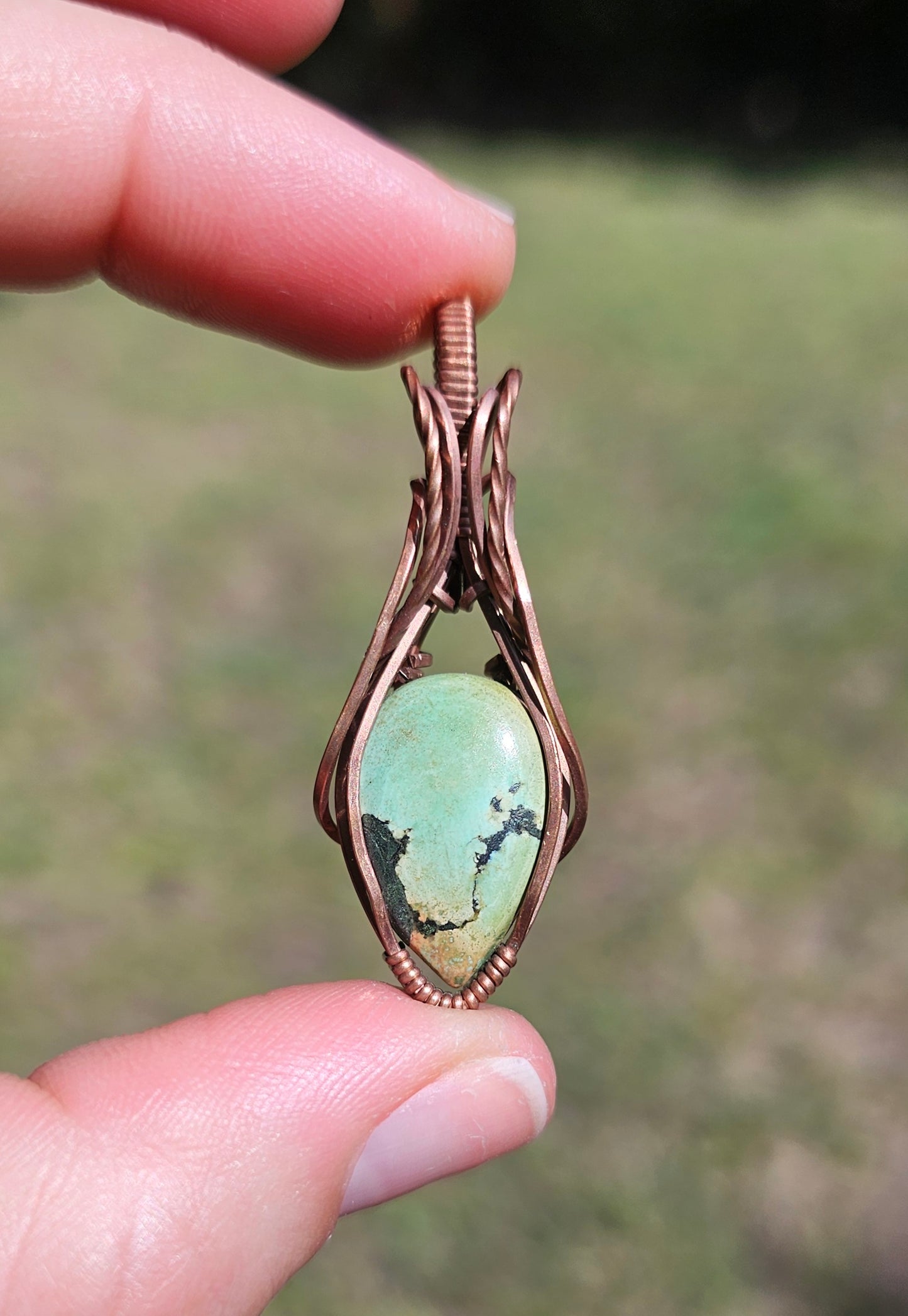 Tibetan Turquoise Pendant