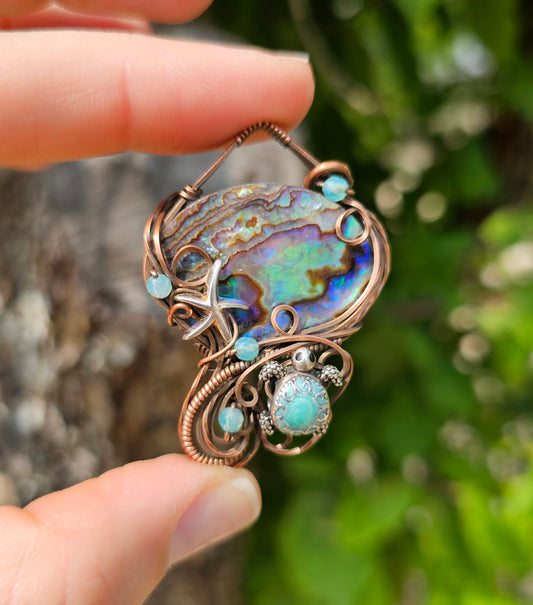 Abalone Shell Pendant