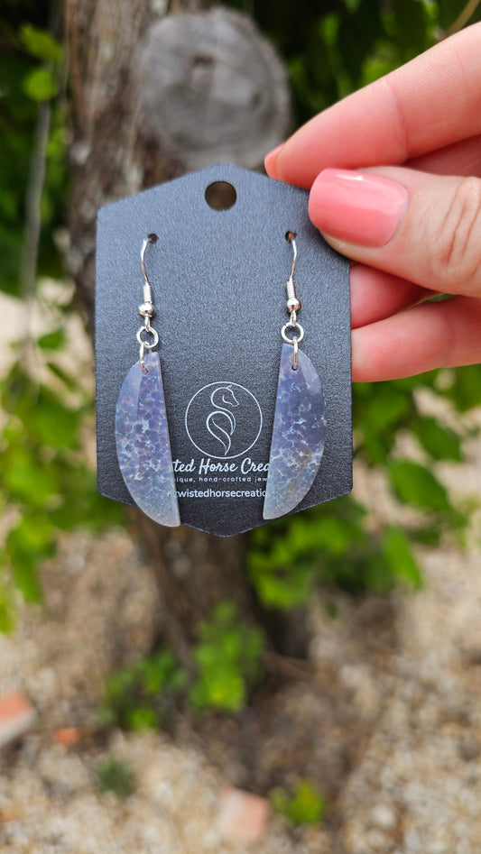 Grape Agate Earrings