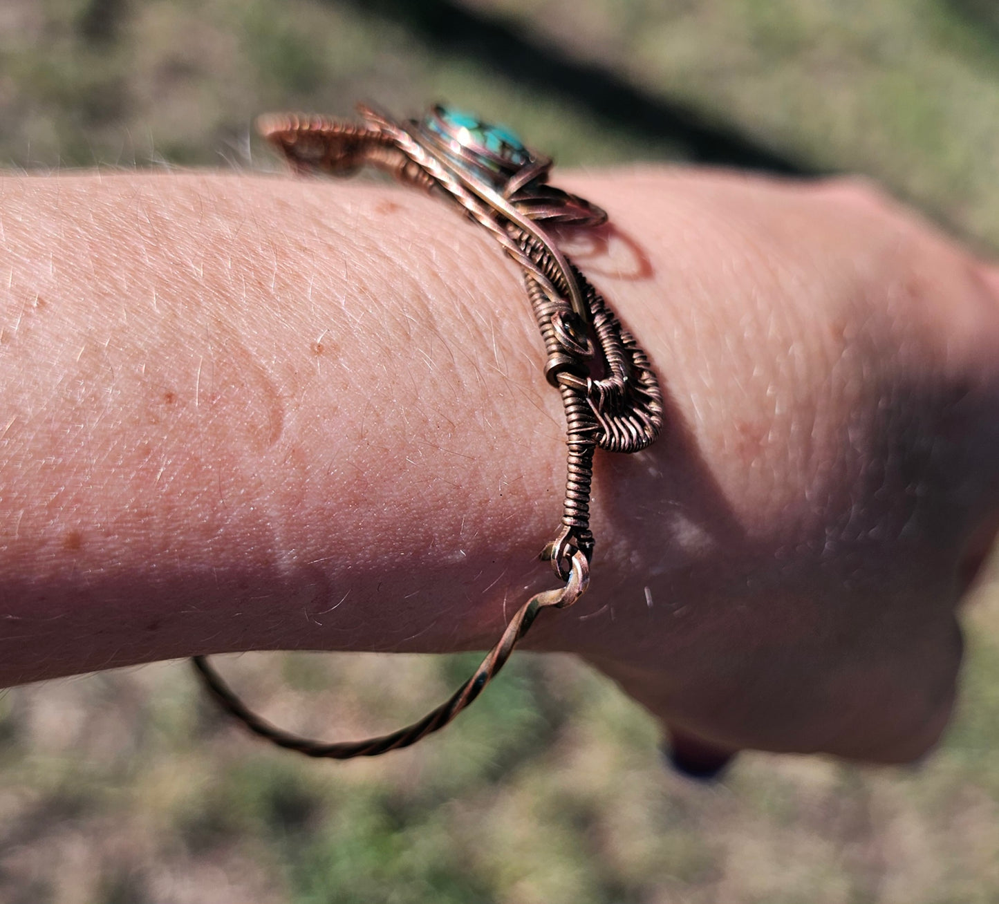 Tibetan Turquoise Bangle