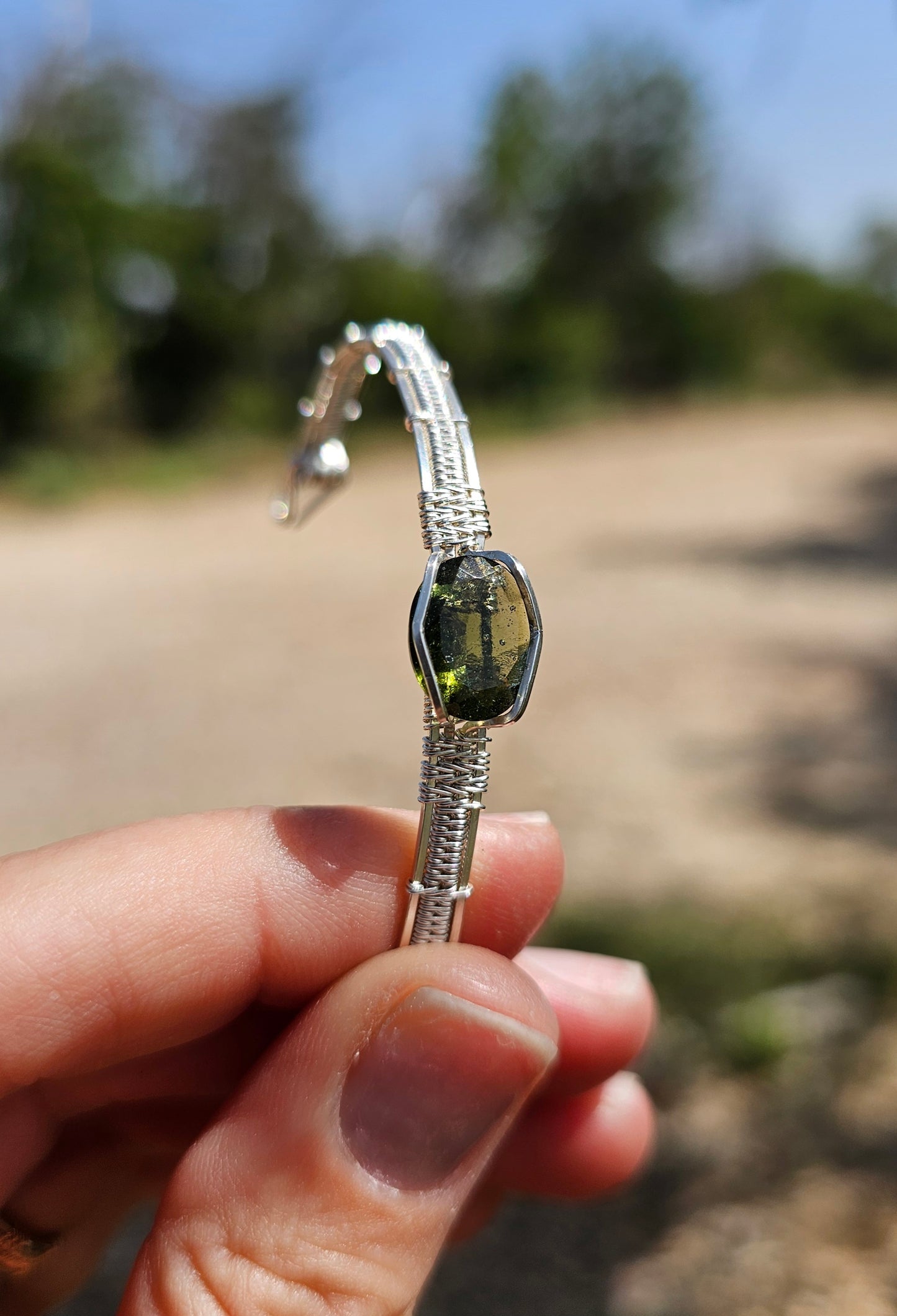 Moldavite Bracelet